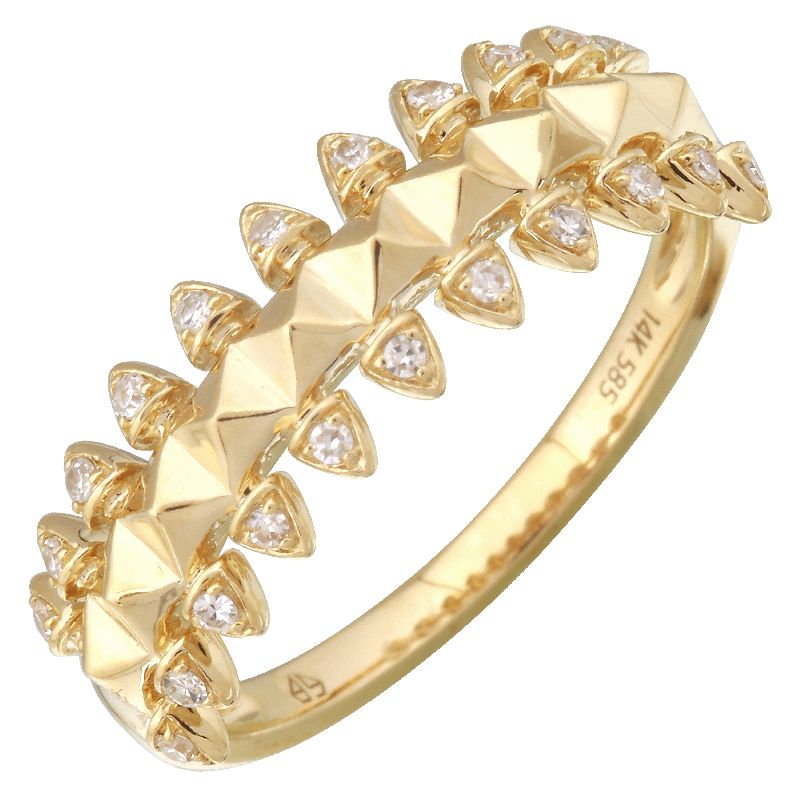 Spike Ring Gold