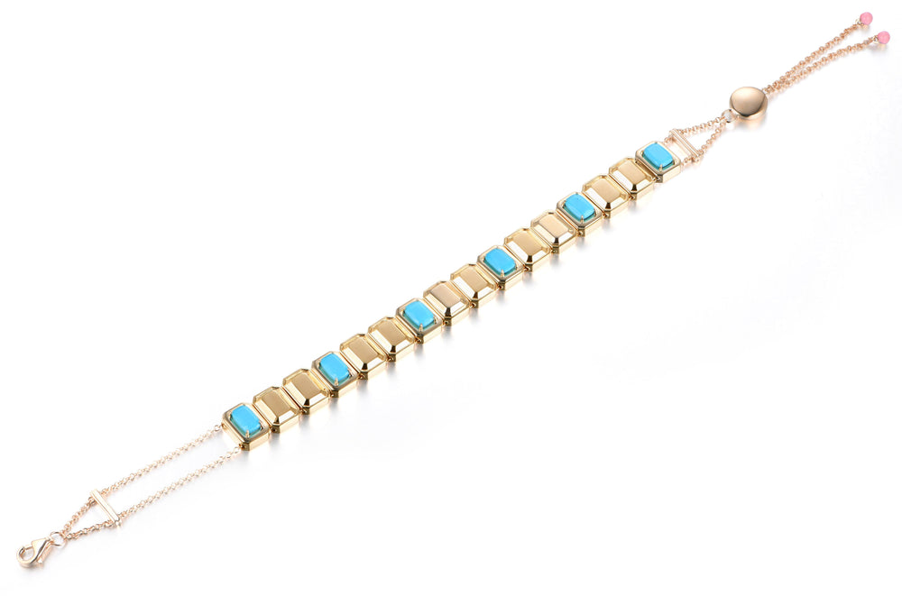 Turquoise Goldstone™ Bracelet