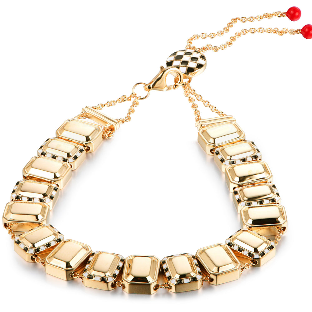 Checkers Goldstone™ Bracelet