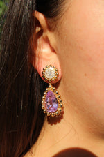 Orbit Kunzite Earrings