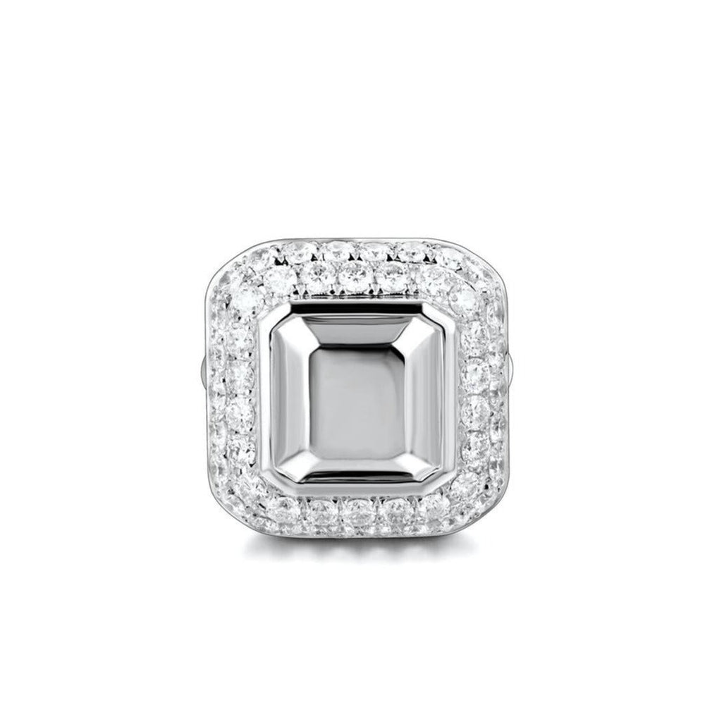 Emerald Cut Goldstone™ Diamond Cocktail Ring BF SAMPLE
