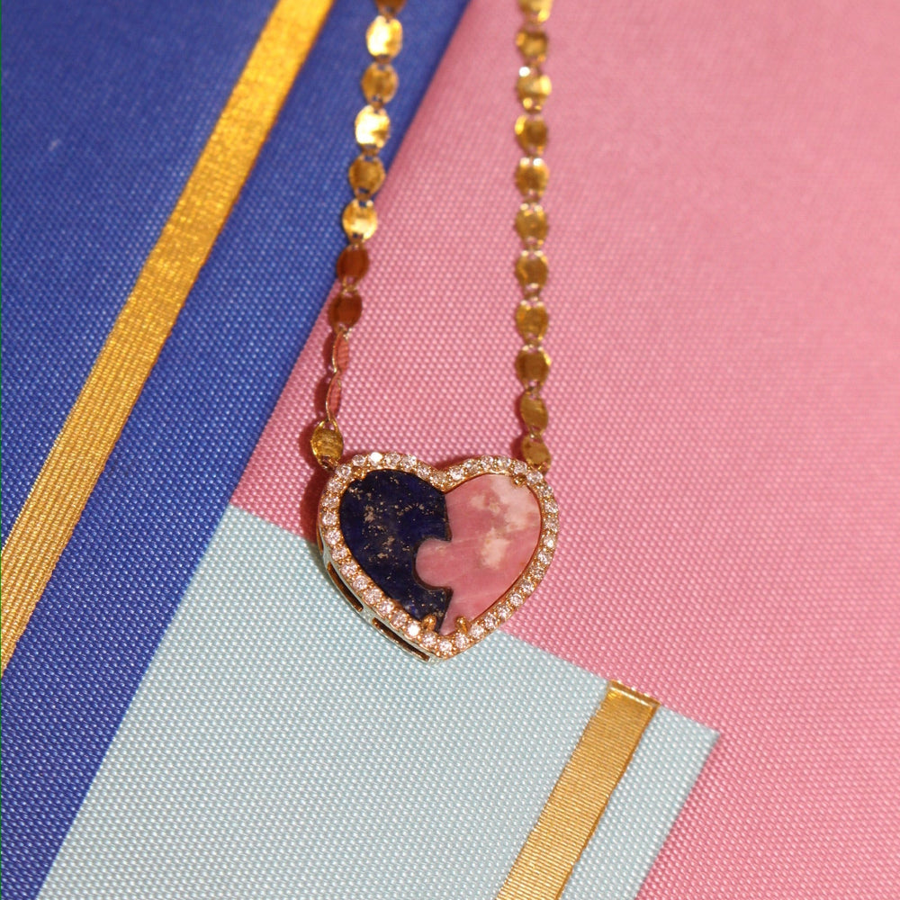 Puzzle Heart Necklace