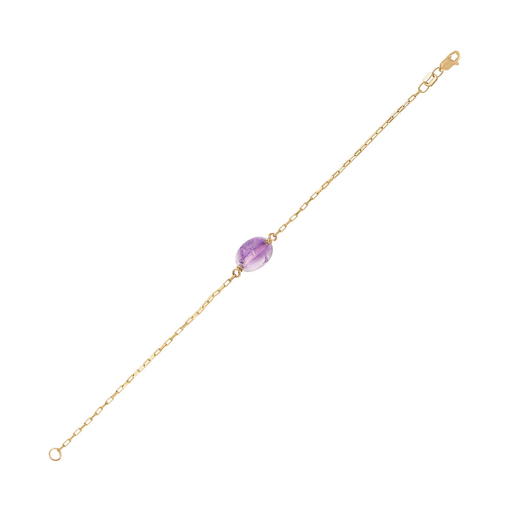 Cabochon Paperclip Bracelets