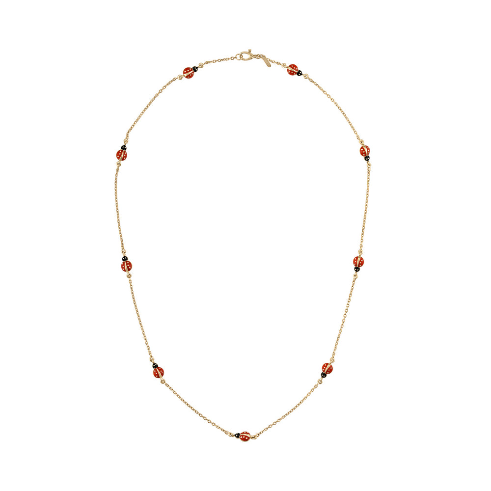 Lady Bugs Necklace