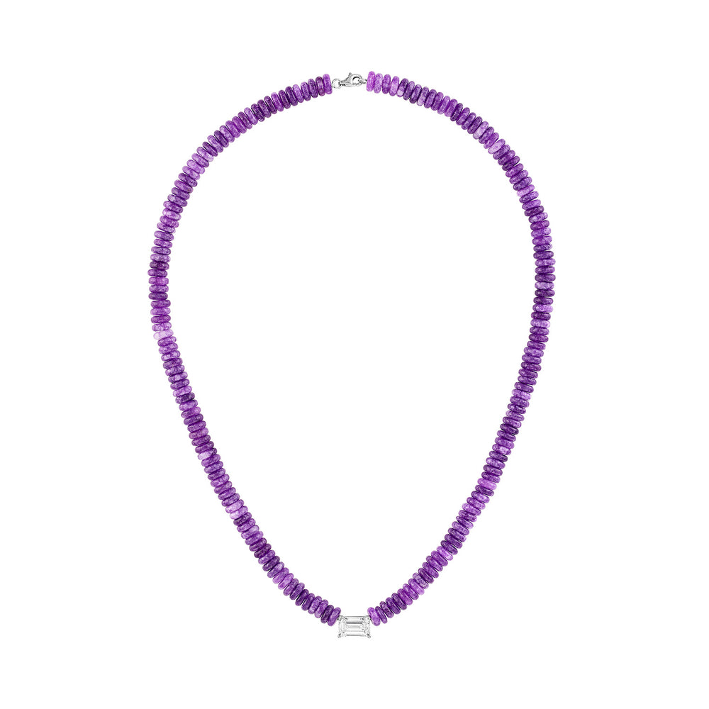 Puka Luxe Diamond Beaded Necklace