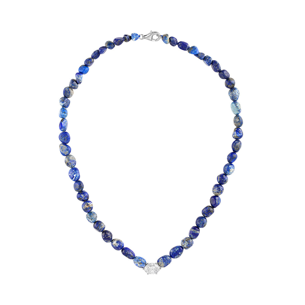 Puka Luxe Diamond Beaded Necklace