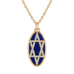 Maguen David Elongated Medallion
