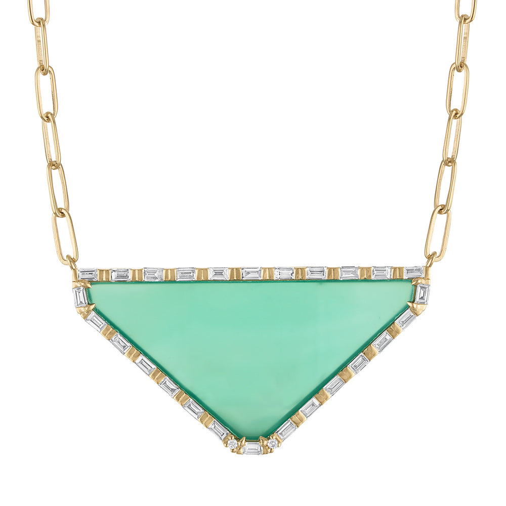 Custom Triangular Pendant