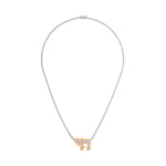 Layered Chai Diamond Tennis Necklace