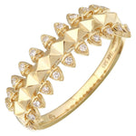 Gold Spike Ring