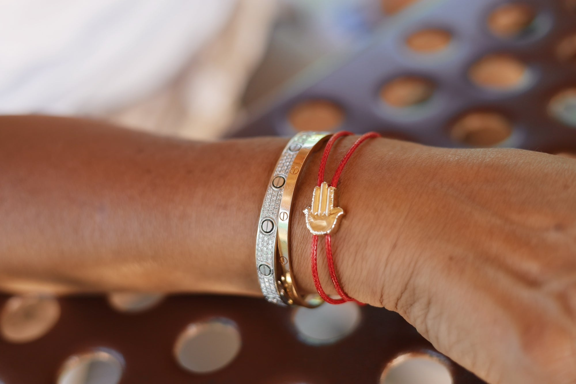 Red hamsa bracelet Clearance