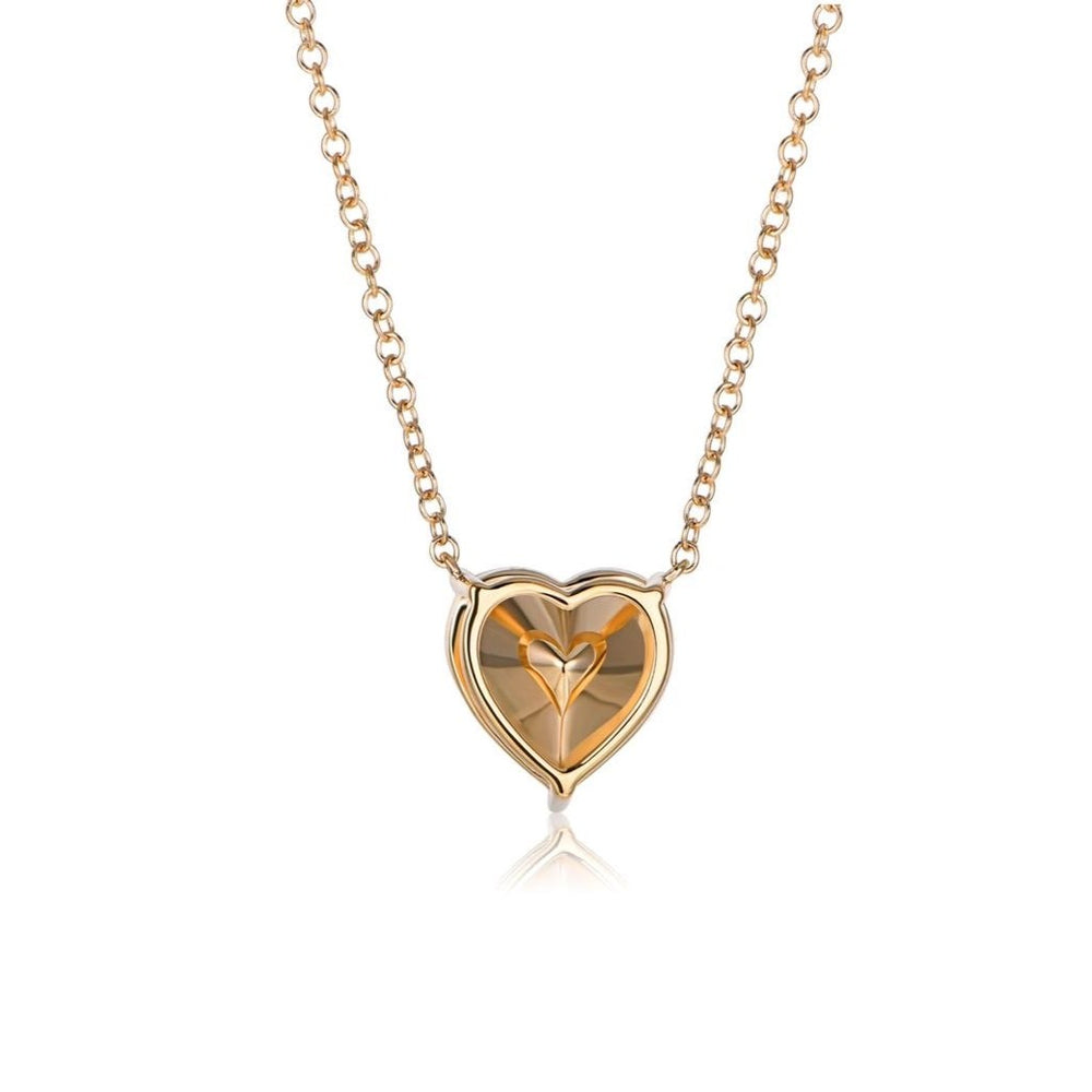 Heart Shape Goldstone™ Pendant