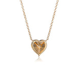 Heart Shape Goldstone™ Pendant