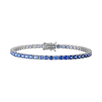 Ombré Blue Sapphire Tennis Bracelet