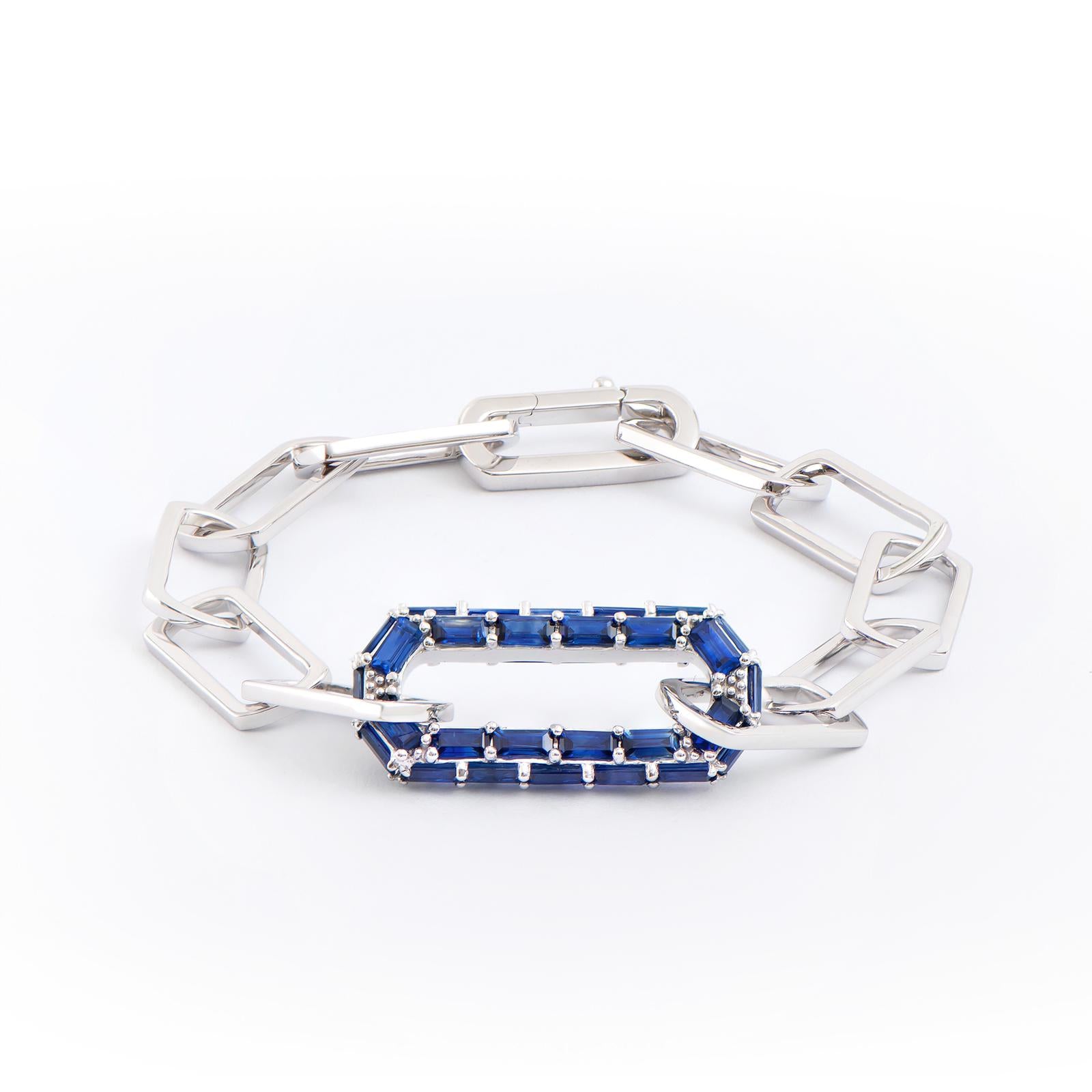 Louis Vuitton Engraved Monogram Chain Bracelet