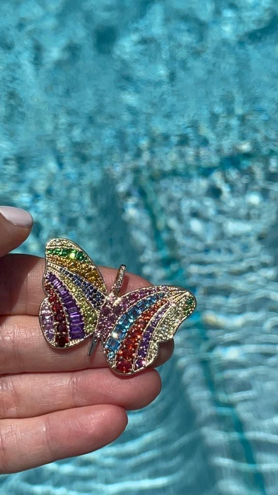 Multicolor ESC Butterfly Charm