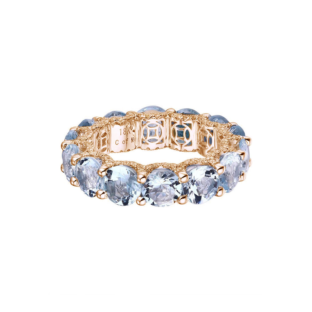 Holy Aquamarine Ring