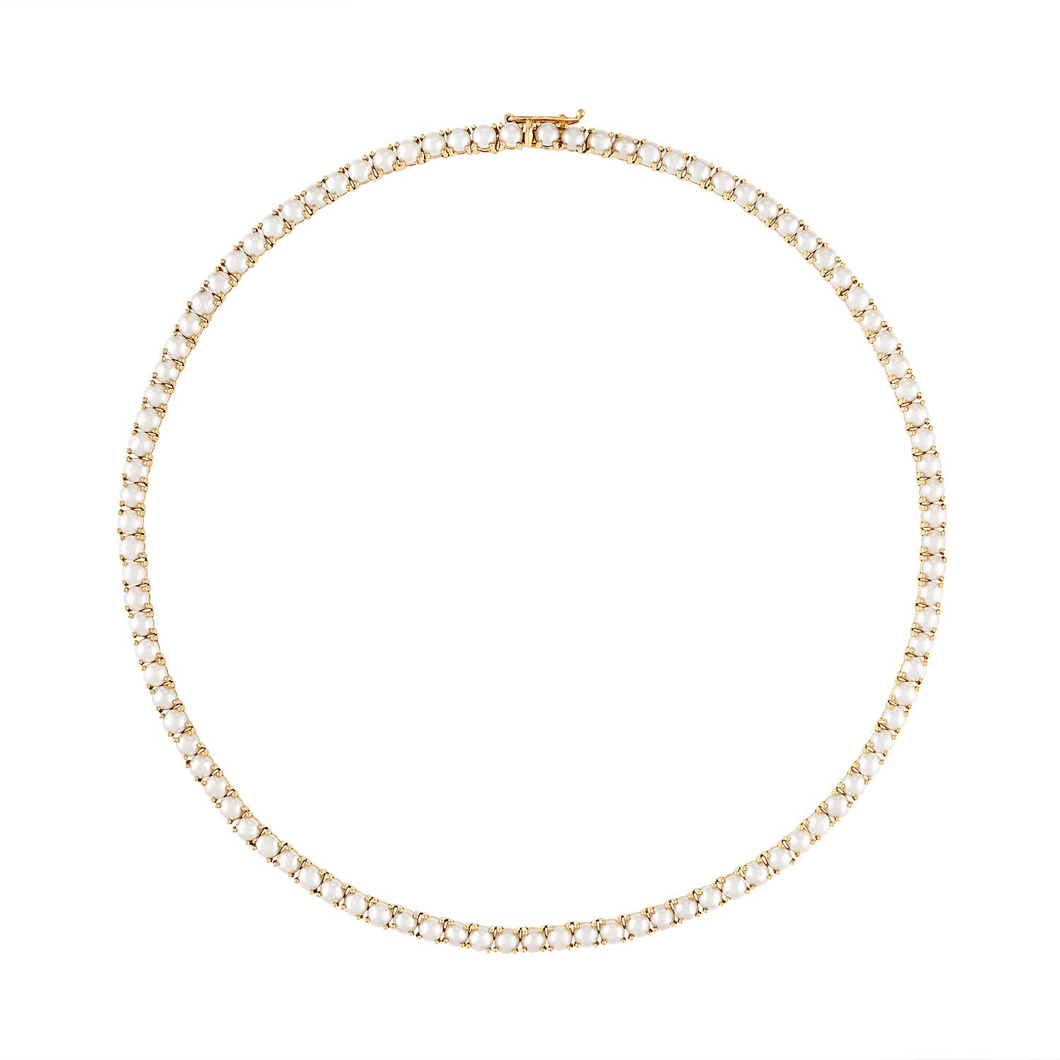Pearl Tennis Necklace – LUISA ALEXANDER
