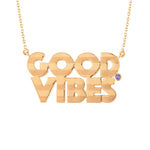 Good Vibes ESC Gold Necklace