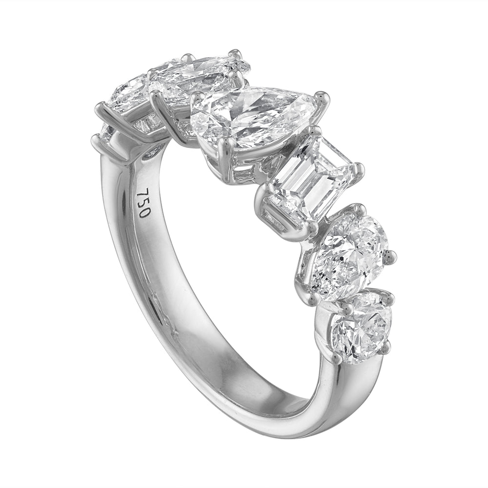 Multishape Diamond Ring