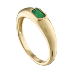 Emerald Dome Ring
