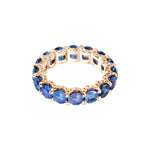 Holy Dark Blue Sapphire Ring